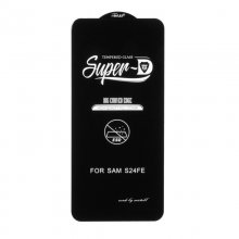 گلس فول‌چسب SuperD مناسب برای نمایشگر سامسونگ S24 FE