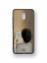 کاور طرح دار فانتزی گربه شیائومی redmi 8