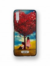 کاور طرحدار با طرح عاشقانه مخصوص دختران سامسونگ A7 2018